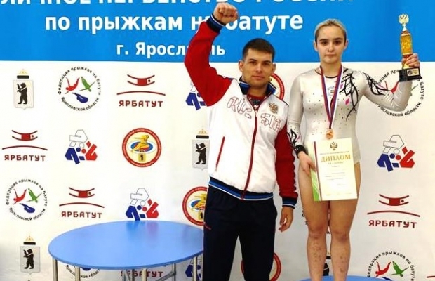 Донские спортсмены успешно выступили на первенстве России по прыжкам на батуте